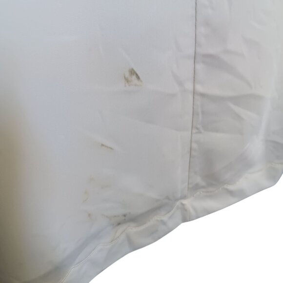 Vintage Sears Nylon Slip Dress Size 38 Short White Adjustable Straps 1960's - Picture 3 of 12